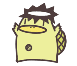 Swimming Kappa sticker #10571400