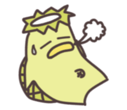 Swimming Kappa sticker #10571414