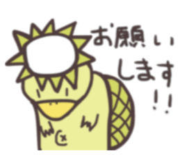 Swimming Kappa sticker #10571417