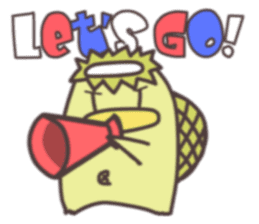 Swimming Kappa sticker #10571430