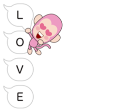 Speech balloon monkey sticker #10571586