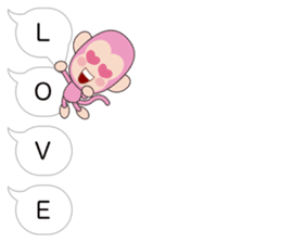 Speech balloon monkey sticker #10571586