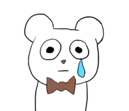 Gentle bear- Dailylife sticker #10571846