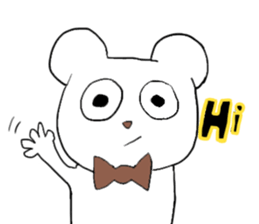 Gentle bear- Dailylife sticker #10571847