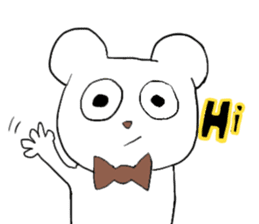 Gentle bear- Dailylife sticker #10571847