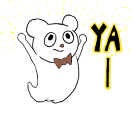 Gentle bear- Dailylife sticker #10571848