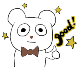Gentle bear- Dailylife sticker #10571853