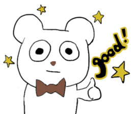 Gentle bear- Dailylife sticker #10571853