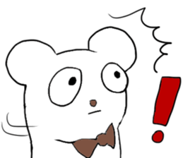 Gentle bear- Dailylife sticker #10571854