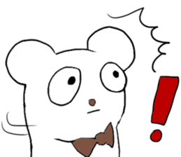 Gentle bear- Dailylife sticker #10571854