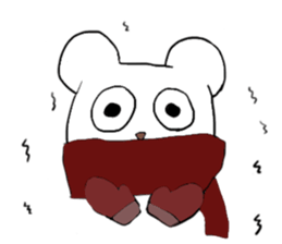 Gentle bear- Dailylife sticker #10571855