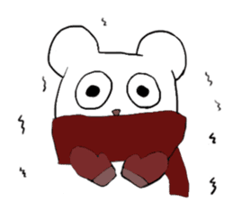 Gentle bear- Dailylife sticker #10571855