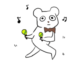 Gentle bear- Dailylife sticker #10571867