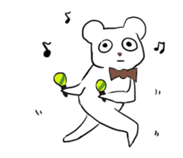 Gentle bear- Dailylife sticker #10571867