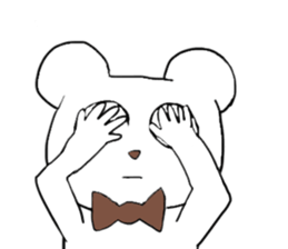 Gentle bear- Dailylife sticker #10571873
