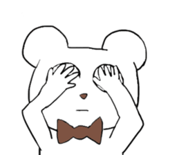 Gentle bear- Dailylife sticker #10571873
