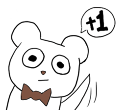 Gentle bear- Dailylife sticker #10571875