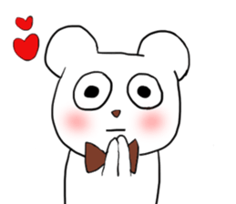 Gentle bear- Dailylife sticker #10571878