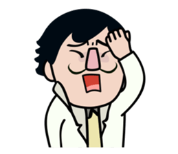 The superintendent of FQExlab,Uncle Da sticker #10572042