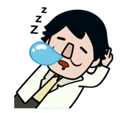 The superintendent of FQExlab,Uncle Da sticker #10572045