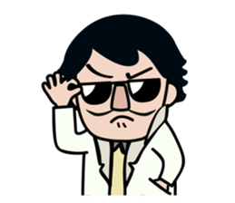 The superintendent of FQExlab,Uncle Da sticker #10572046