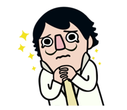 The superintendent of FQExlab,Uncle Da sticker #10572049