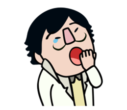 The superintendent of FQExlab,Uncle Da sticker #10572055