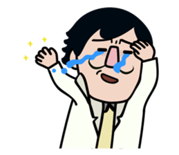 The superintendent of FQExlab,Uncle Da sticker #10572064