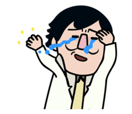 The superintendent of FQExlab,Uncle Da sticker #10572064