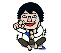 The superintendent of FQExlab,Uncle Da sticker #10572068