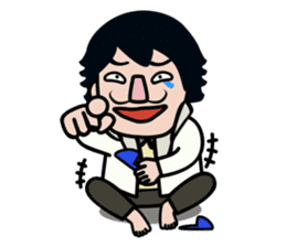 The superintendent of FQExlab,Uncle Da sticker #10572068