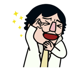 The superintendent of FQExlab,Uncle Da sticker #10572073