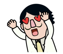 The superintendent of FQExlab,Uncle Da sticker #10572075