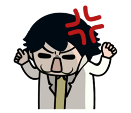 The superintendent of FQExlab,Uncle Da sticker #10572078