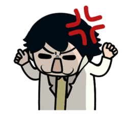 The superintendent of FQExlab,Uncle Da sticker #10572078