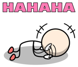 Stick figure Vol.1 sticker #10572129