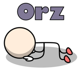 Stick figure Vol.1 sticker #10572145