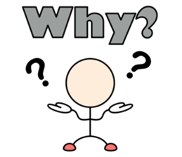 Stick figure Vol.1 sticker #10572153