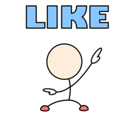 Stick figure Vol.1 sticker #10572158