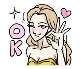 AsB - 111 The Golden Girl sticker #10572240