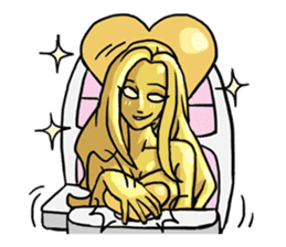 AsB - 111 The Golden Girl sticker #10572242