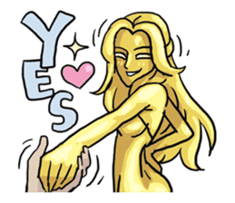 AsB - 111 The Golden Girl sticker #10572246