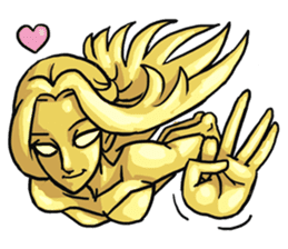 AsB - 111 The Golden Girl sticker #10572249