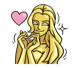 AsB - 111 The Golden Girl sticker #10572250