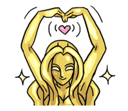 AsB - 111 The Golden Girl sticker #10572251