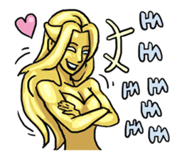 AsB - 111 The Golden Girl sticker #10572253