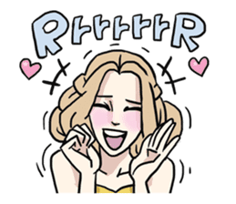 AsB - 111 The Golden Girl sticker #10572255