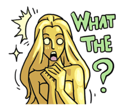 AsB - 111 The Golden Girl sticker #10572260