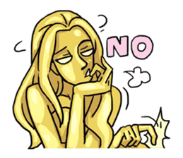 AsB - 111 The Golden Girl sticker #10572262