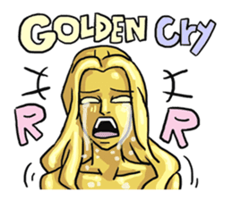 AsB - 111 The Golden Girl sticker #10572264
